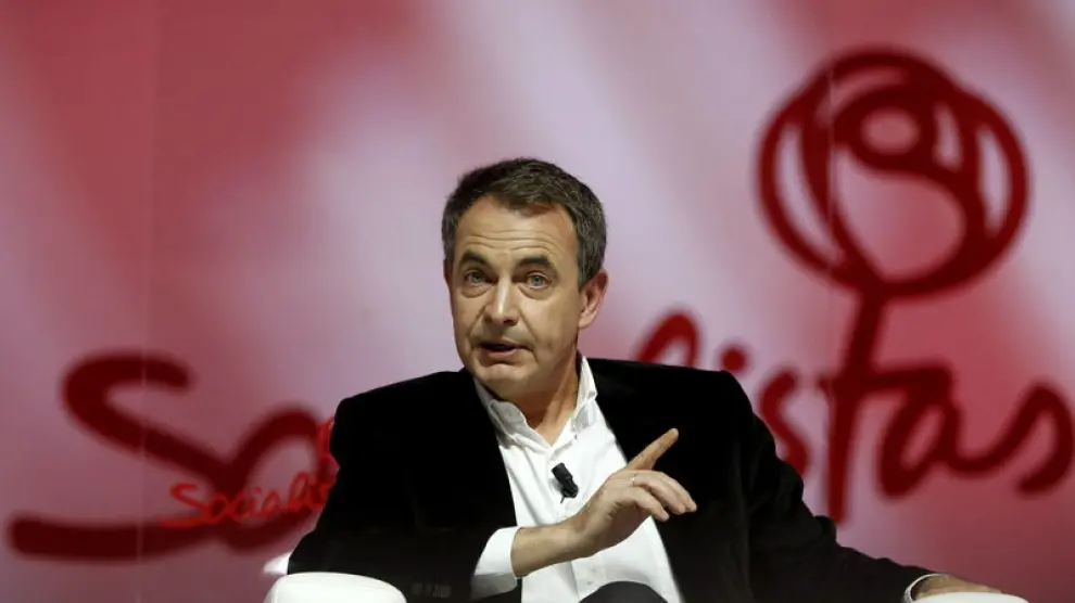 Zapatero, durante la Conferencia Política del PSOE