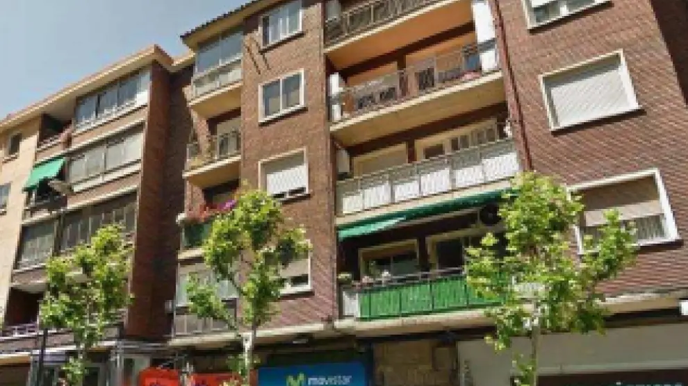 Vivienda ubicada en la avenida de Madrid de Zaragoza