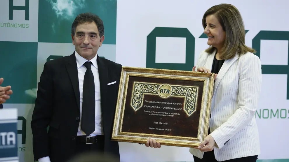 José Barreira recibe el premio