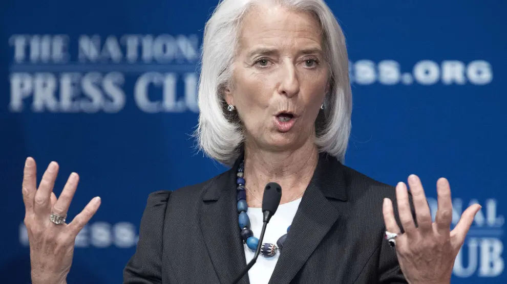 Lagarde, directora gerente del FMI