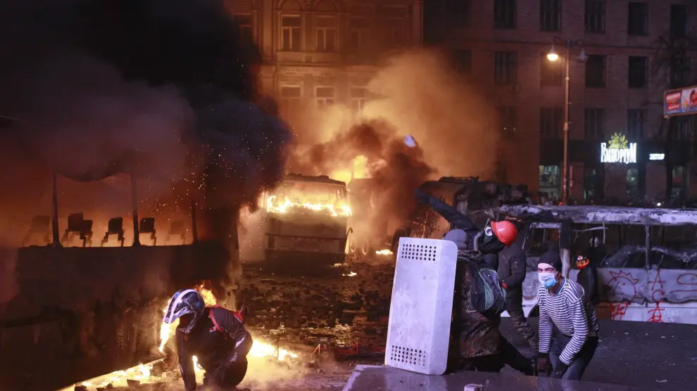 Protestas en Kiev