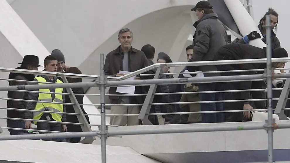 George Clooney, este martes en Valencia