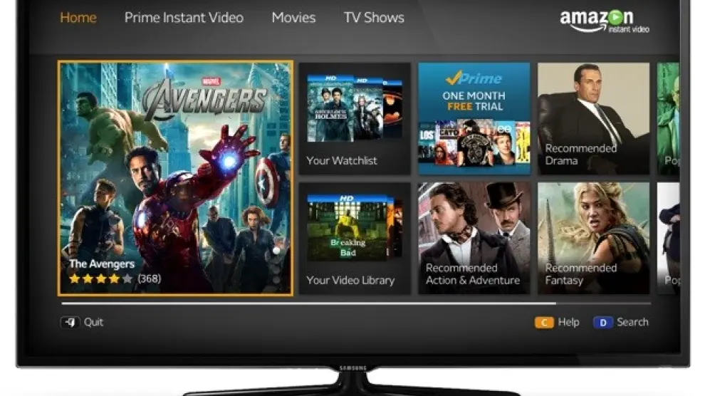 Amazon ya posee un servicio de vídeos bajo demanda