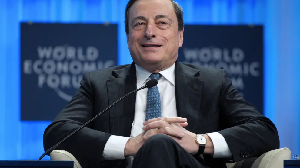 Mario Draghi, presidente del Banco Central Europeo