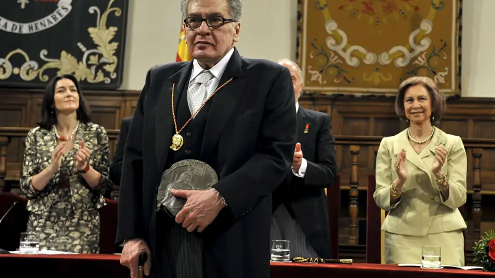 Pacheco recibió el premio Cervantes en 2009