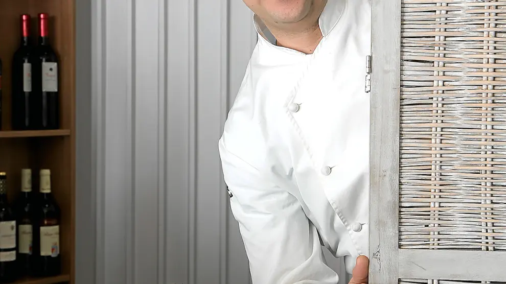 El chef aragonés Sergio Andrés, propietario del restaurante Antonio de Zaragoza