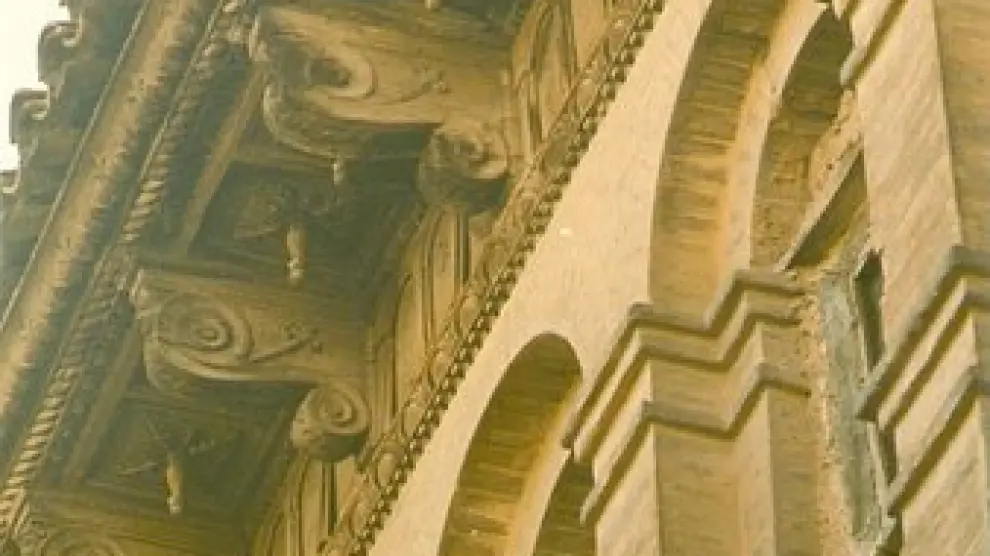 Muestra de arquitectura renacentista aragonesa de La Almunia