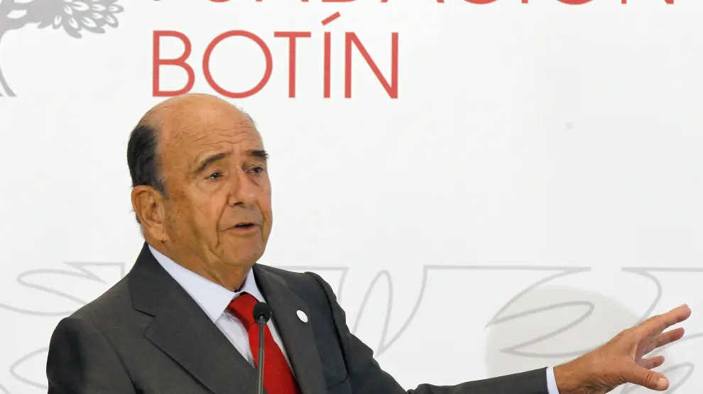 Emilio Botín, presidente del Banco Santander