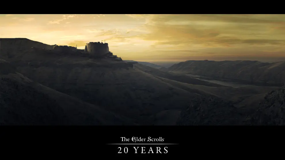 Imagen con la que The Elder Scroll conmemora sus 20 años
