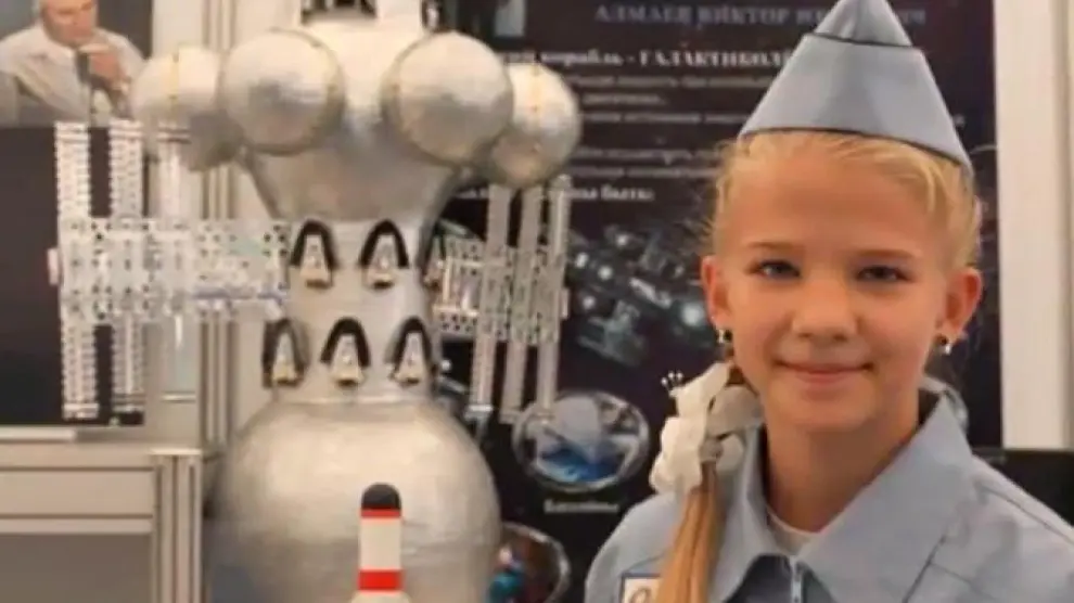 Ekaterina Trúsheva participa en un concurso de la NASA