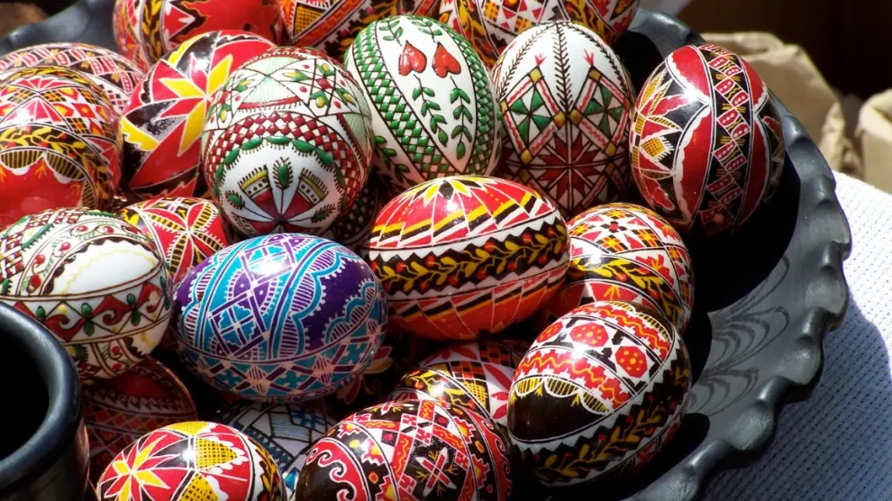 Huevos de Pasua decorados