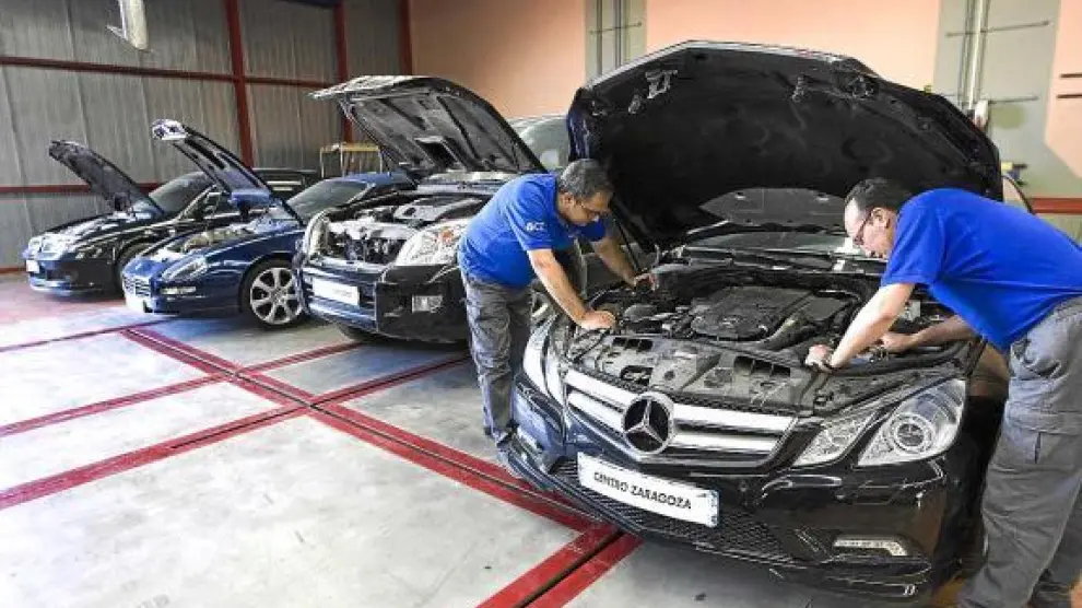 Centro Zaragoza colabora en la recuperación de vehículos robados