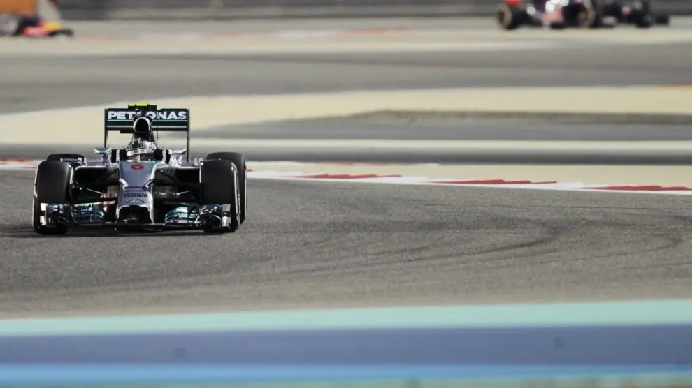 Nico Rosberg en su Mercedes