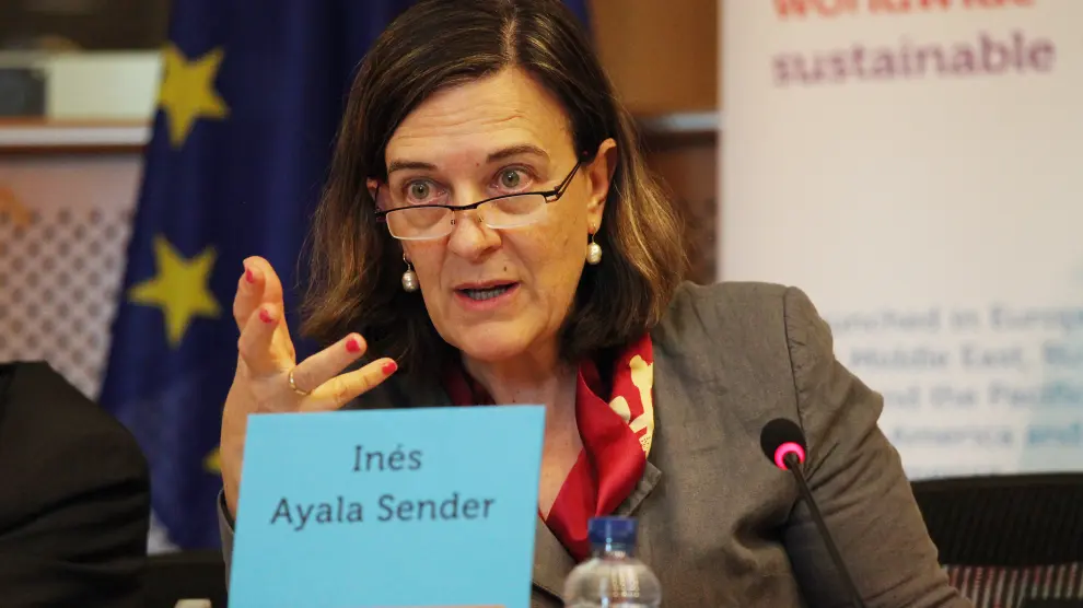 La eurodiputada socialista y portavoz de la Comisión de Transportes del Parlamento Europeo, Inés Ayala