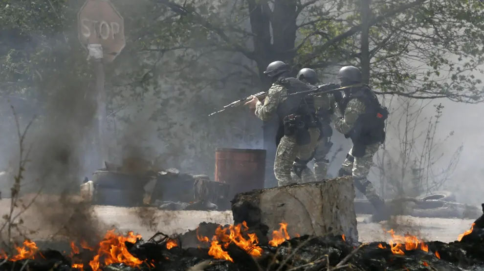 Operación ucraniana en Slaviansk