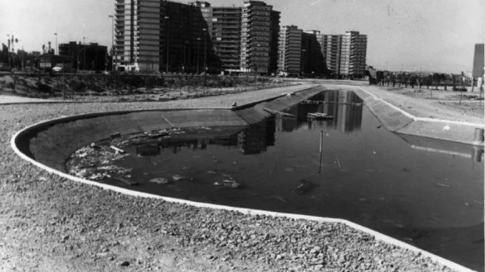 El Actur y la urbanización Kasan a comienzos de los años 80