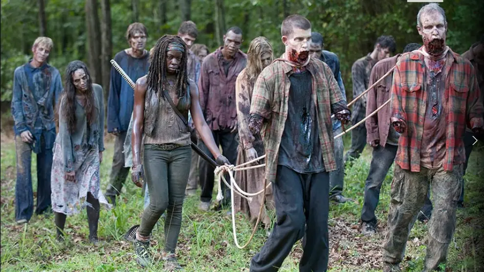 Imagen de la cuarta temporada de 'The Walking Dead'
