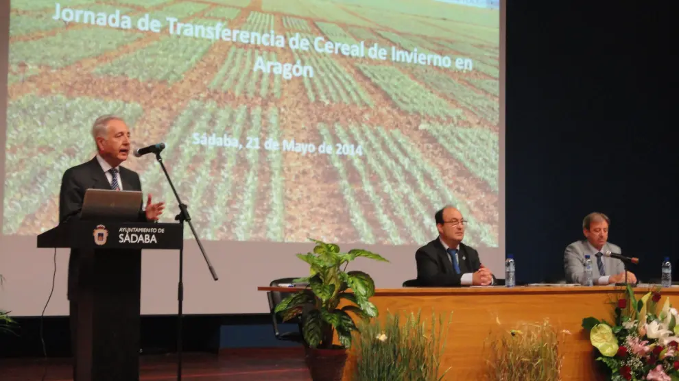 Se ha pronunciado ante 600 personas en Jla ornada de Transferencia en Cereal de Invierno en Aragón,