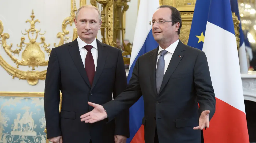 Hollande junto a Putin este jueves