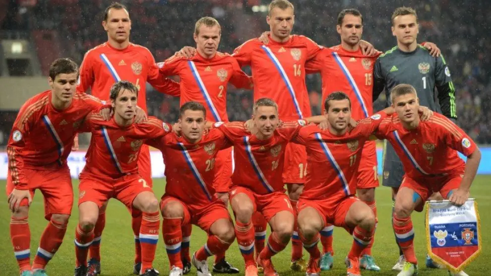 La selección rusa