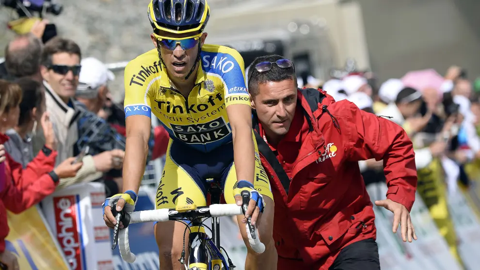 El español Alberto Contador