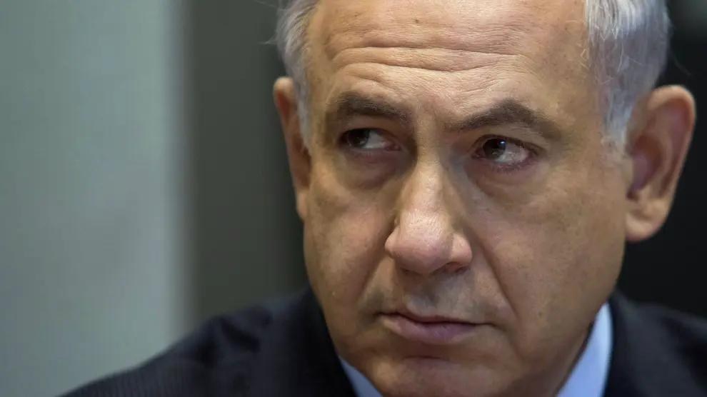 El primer ministro de Isael, Netanyahu.