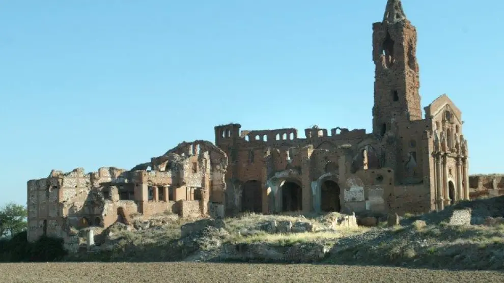 Las ruinas del pueblo viejo de Belchite