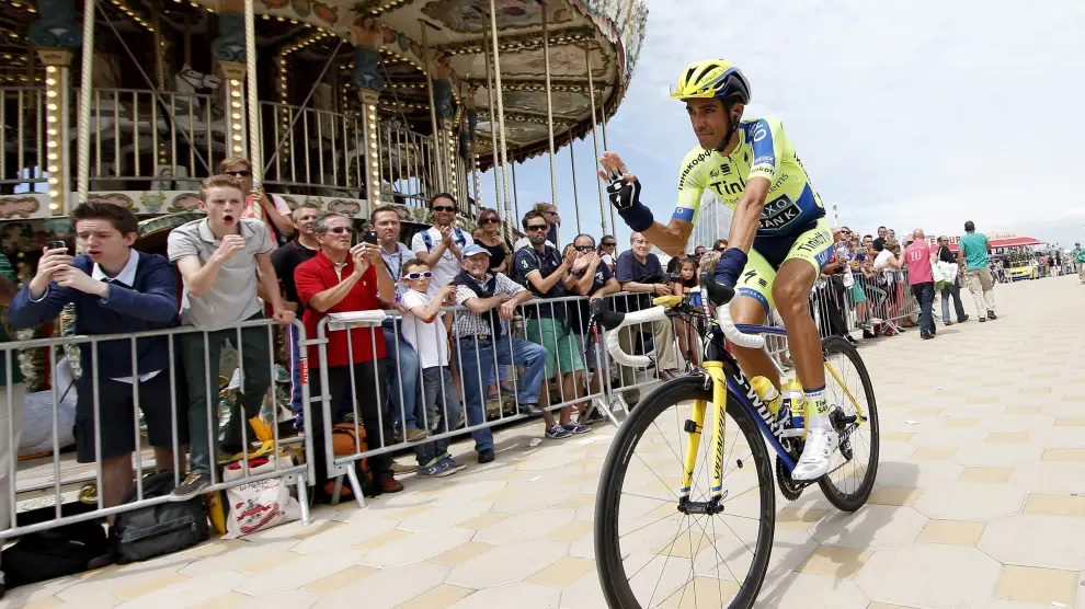 Contador, quinto tras la etapa de este martes