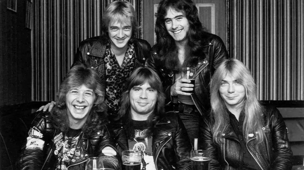Imagen de archivo del grupo 'heavy' Iron Maiden