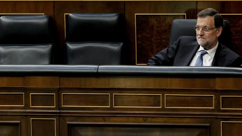 Mariano Rajoy en la sesión de Control