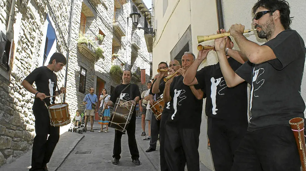 Las calles de Boltaña vuelven a llenarse este fin de semana de música, como en la edición de 2012.
