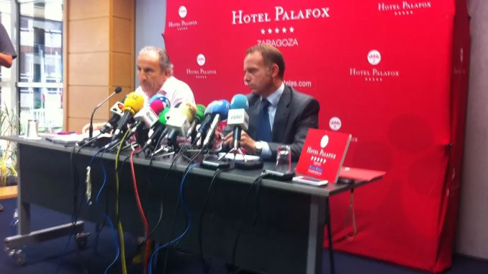 Petón: "Tenemos la voluntad de devolver a los socios del Real Zaragoza la propiedad del club"