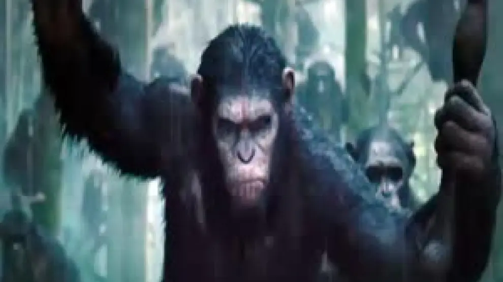Una imagen del filme 'El planeta de los simios'.
