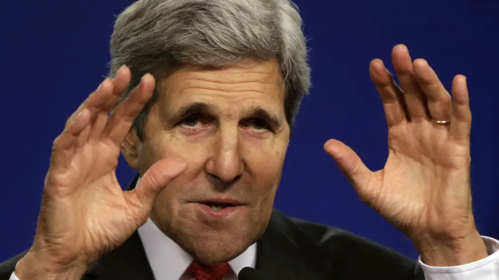 Kerry dice que la solución implica el desarme de Hamás