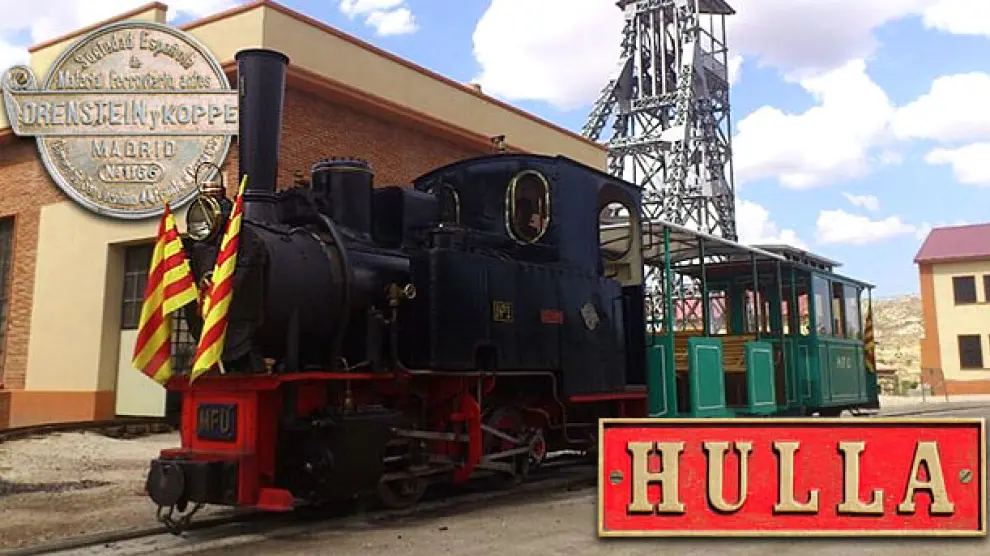 La locomotora HULLA, restaurada