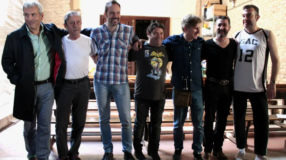 Carlos Sobera,  Luis Varela, Nacho Rubio y Jorge Asín (hermanos Fayos), Gaizka Urresti, Gorka Aguinagalde y Juan Anillo.