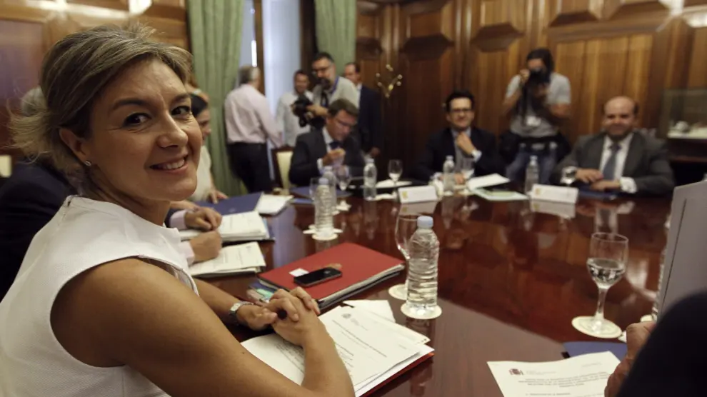 La ministra de Agricultura, Alimentación y Medio Ambiente, Isabel García Tejerina