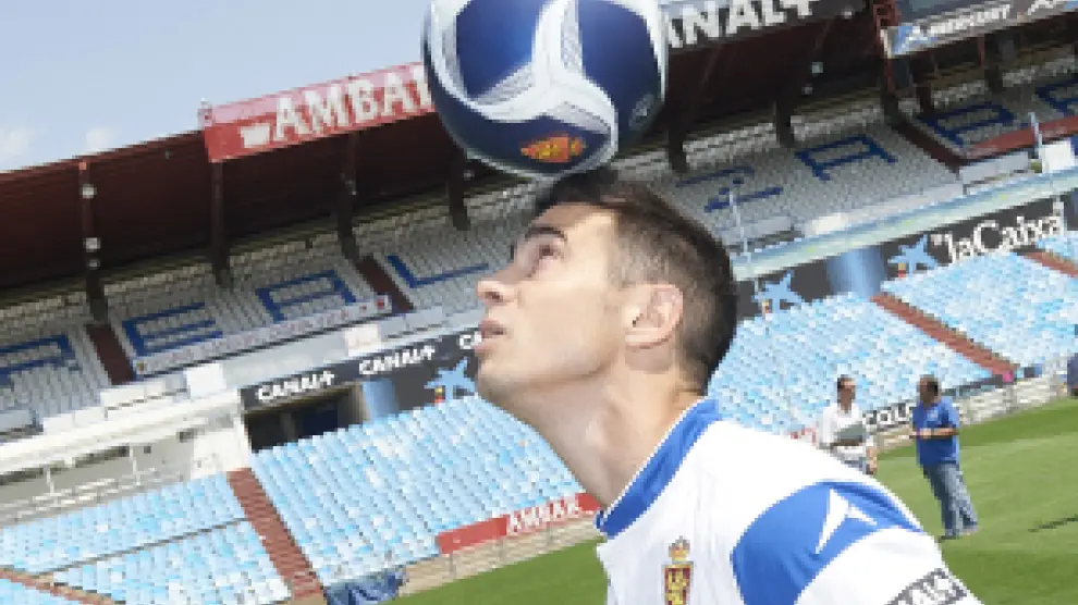 Jaime Romero, nuevo refuerzo del Real Zaragoza.