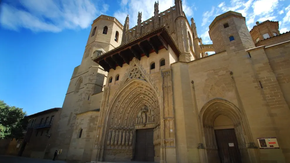 Exterior de la Catedral de Huesca.