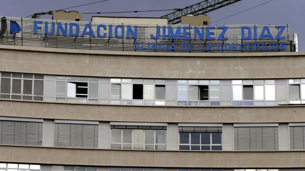 Hospital madrileño donde ingresó el paciente por un posible caso de ébola
