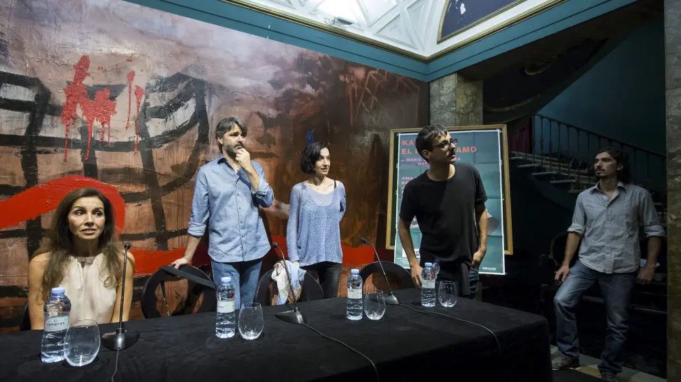 Presentación de 'Kathie y el Hipopótamo' en Zaragoza