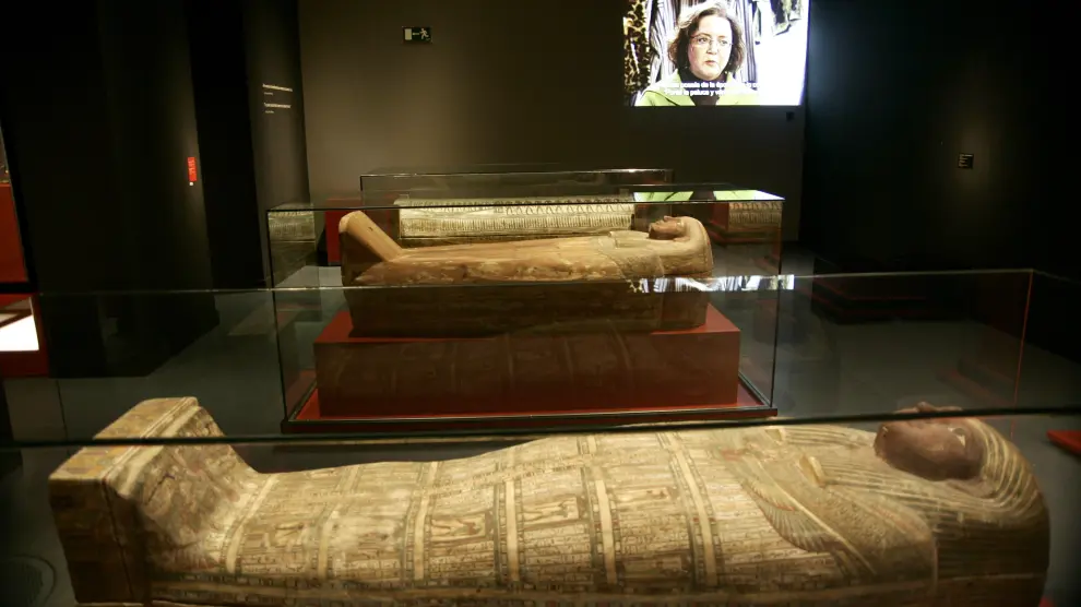 La momia del sacerdote Anhjor, la estrella de la exposición