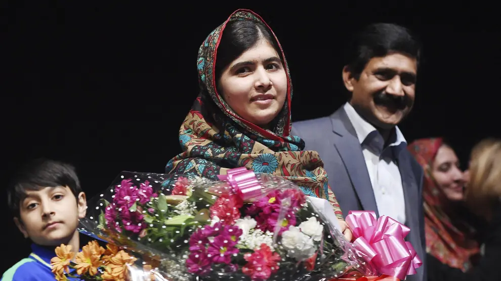 Malala ha agradecido el Premio Nobel de la Paz