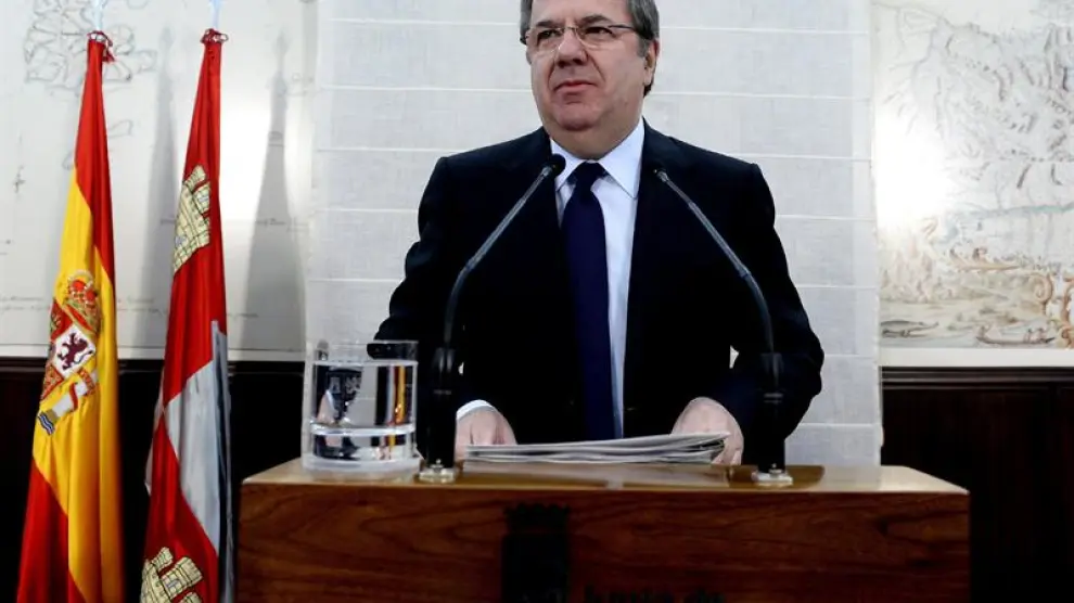 El presidente de la Junta de Castilla y León, Juan Vicente Herrera, en una fotografía de archivo