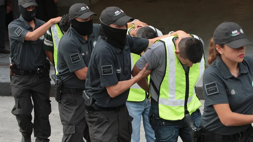 La policía ha detenido al líder máximo y otros miembros del grupo Guerreros Unidos