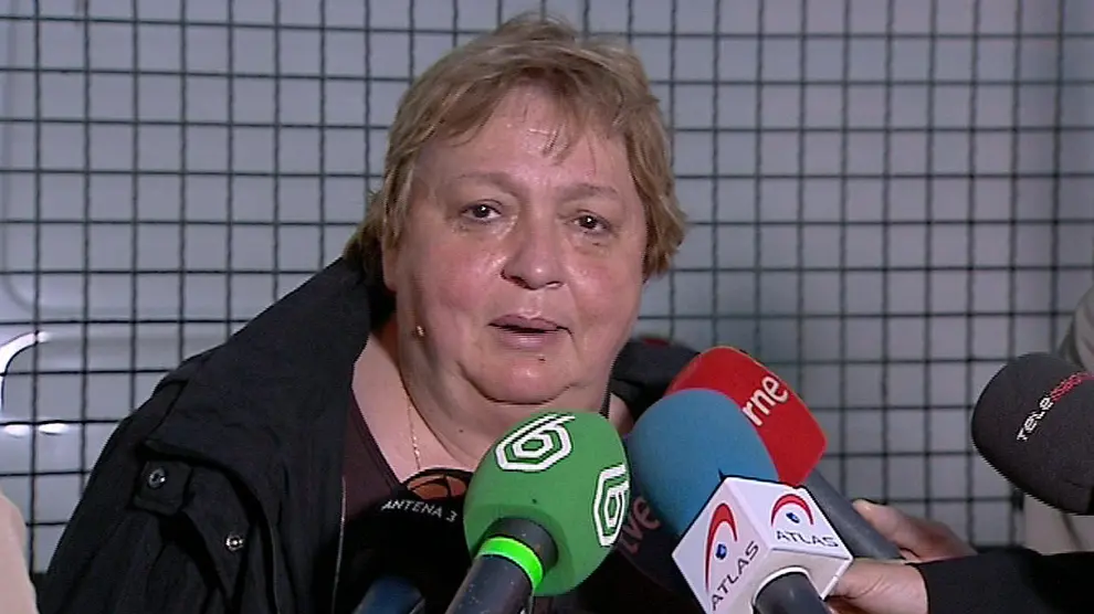 María Teresa Mesa, portavoz de la auxiliar de enfermería contagiada de ébola, Teresa Romero