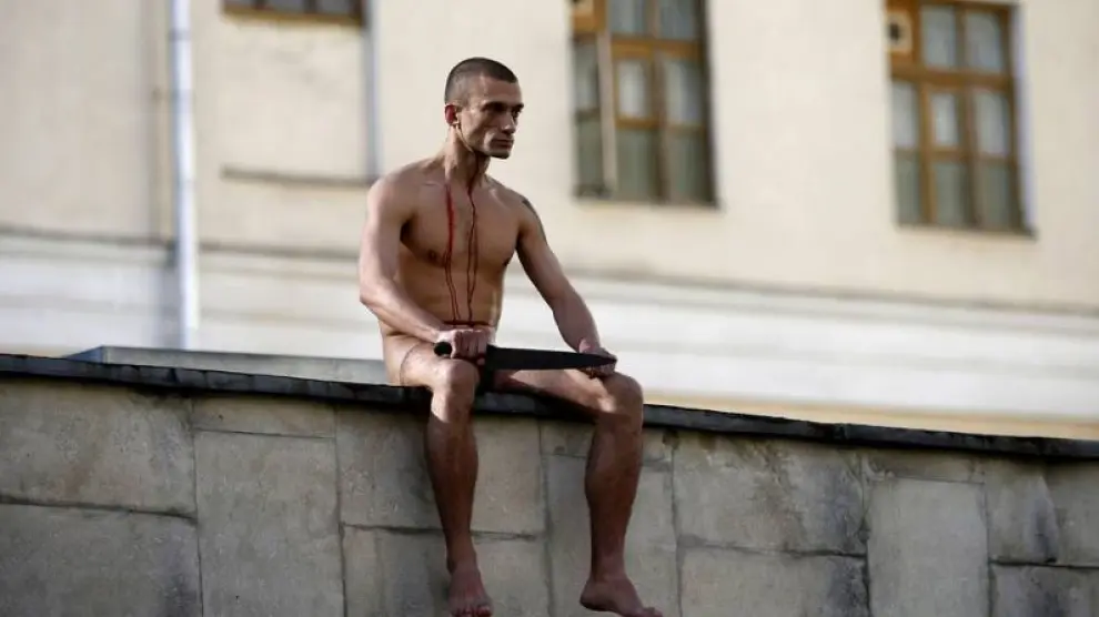 Pyotr Pavlensky vuelve a la carga.