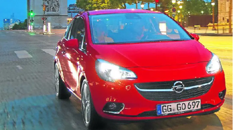 El Opel Corsa, en la 'pasarela' de París