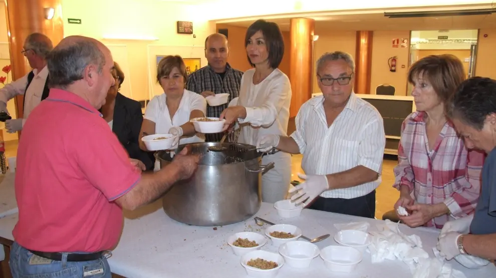 Comida para celebrar la festividad del Mayor en Tarazona