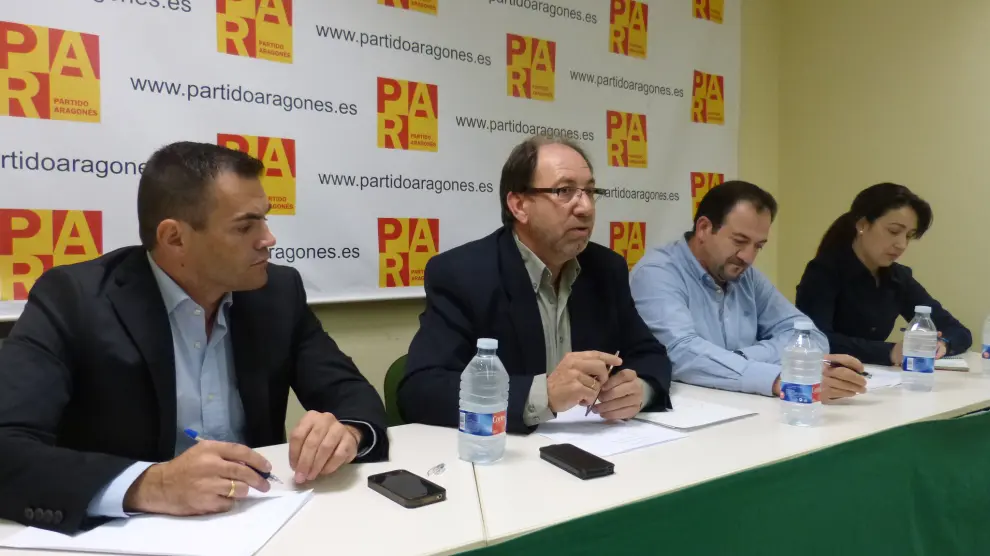 El Comité Local del PAR en Teruel, al anunciar la celebración de primarias.